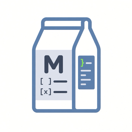 Milkpad — WYSIWYG Markdown Editor